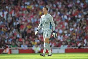 Arsenal V New York Red Bulls 2011-12 Prints: Arsenal's Wojciech Szczesny in Action against New York Red Bulls during the Emirates Cup 2011-12