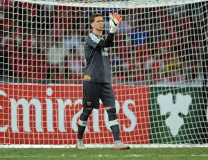 Arsenal V Singapore XI Prints: Arsenal's Wojciech Szczesny in Action against Singapore XI at Singapore National Stadium (July 2015)