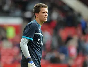 Arsenal's Wojciech Szczesny at Old Trafford Before Manchester United Clash (2011-12)