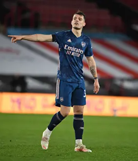 Arsenal's Xhaka Excels in Empty Bramall Lane: Premier League Showdown vs Sheffield United, 2021