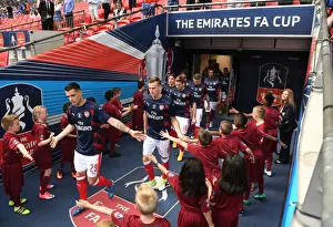 Arsenal's Xhaka and Holding: The FA Cup Final Showdown - Arsenal vs Chelsea
