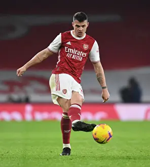 Arsenal's Xhaka Scores in Empty Emirates: Arsenal vs Crystal Palace (2020-21)