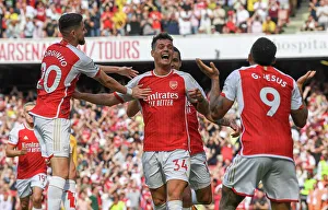 Arsenal's Xhaka Scores First Goal: Arsenal FC vs. Wolverhampton Wanderers, Premier League 2022-23