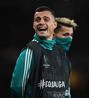 Arsenal's Xhaka Substitution: Arsenal FC vs. Standard Liege, UEFA Europa League 2019-20