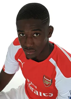 Arsenal's Yaya Sanogo at 2014-15 Photocall