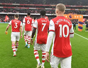Arsenal's Young Guns: Tierney, Gabriel, Saka, and Smith Rowe in Action