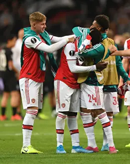 Eintracht Frankfurt V Arsenal 2019-20 Prints: Arsenal's Young Stars: Eintracht Frankfurt Showdown in Europa League Group F
