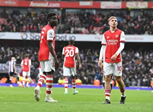 Arsenal's Young Stars: Saka and Smith Rowe Shine in Arsenal v Newcastle United (2021-22)