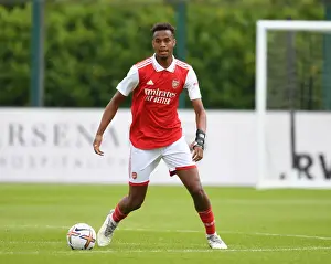 Arsenal's Zach Awe in Action: Arsenal vs Ipswich Town Pre-Season Friendly (2022-23)