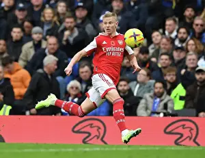 Arsenal's Zinchenko Faces Off Against Chelsea in Premier League Showdown (2022-23)