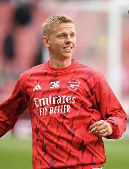 Arsenal's Zinchenko Gears Up: Arsenal vs Fulham, Premier League 2023-24