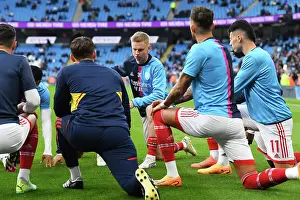 Manchester City V Arsenal 2022-23 Prints: Arsenal's Zinchenko Prepares for Manchester City Showdown - Premier League 2022-23