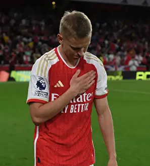 Arsenal's Zinchenko Reaction: Arsenal FC vs Manchester City, Premier League 2023-24