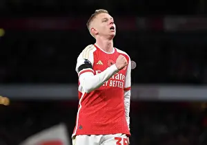 Arsenal's Zinchenko Scores Third Goal in Emirates Victory over Burnley (2023-24)