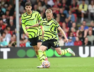 AFC Bournemouth V Arsenal 2023-24 Prints: Arsenal's Zinchenko Shines in AFC Bournemouth Clash (2023-24 Premier League)