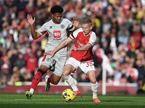 Arsenal's Zinchenko Shines in Premier League Clash Against Sheffield United (2023-24)