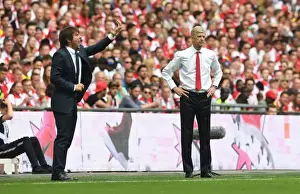 Arsenal V Chelsea - FA Cup Final 2017 Prints: Arsene Wenger at the 2017 FA Cup Final: Leading Arsenal Against Chelsea