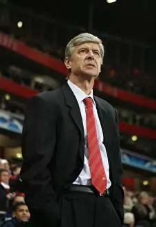 Arsene Wenger and AC Milan Face Off: 0-0 Stalemate in the Champions League at Arsenal's Emirates Stadium, 2008