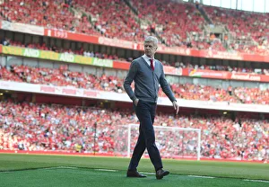 Arsenal V Burnley 2017-18 Prints: Arsene Wenger: In Action Against Burnley (2017-18)