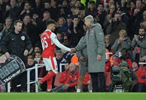 Arsene Wenger and Alex Oxlade-Chamberlain: Arsenal's Tactical Duo at Emirates Stadium (Arsenal v Stoke City, 2016-17)