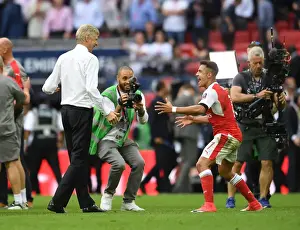 Arsene Wenger and Alexis Sanchez: Celebrating Arsenal's FA Cup Victory over Chelsea