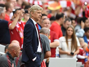 Liverpool V Arsenal 2017-18 Prints: Arsene Wenger at Anfield: A Premier League Showdown, 2017-18
