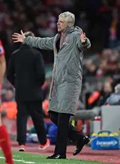 Liverpool V Arsenal 2016-17 Prints: Arsene Wenger at Anfield: A Premier League Showdown between Liverpool and Arsenal, 2016-17