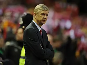 Arsene Wenger at Anfield: Premier League Showdown between Liverpool and Arsenal (2014)