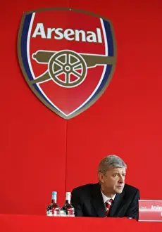 Arsene Wenger at Arsenal AGM, 2008 - Emirates Stadium