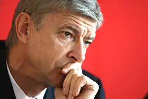 Arsene Wenger at Arsenal AGM, 2008 - Emirates Stadium
