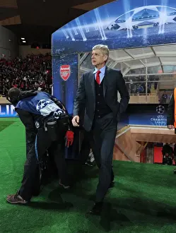 Monaco V Arsenal 2014/15 Prints: Arsene Wenger: Arsenal Boss Ahead of Monaco Showdown in Champions League