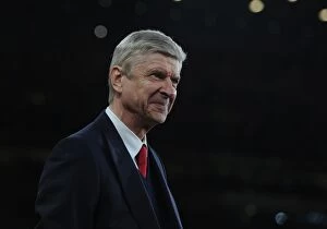 Arsenal v Barcelona 2015/16 Collection: Arsene Wenger and Arsenal Face Barcelona in Champions League Battle