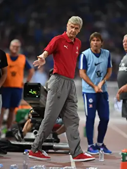 Arsenal V Chelsea - Pre Season 2017-18 Prints: Arsene Wenger and Arsenal Face Chelsea in Beijing: Pre-Season Showdown
