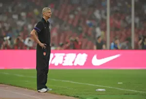 Arsenal V Man City - Pre Season 2012-13 Prints: Arsene Wenger and Arsenal Face Manchester City in Beijing Pre-Season Clash (2012)
