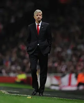 Arsenal V Manchester United 2014-15 Prints: Arsene Wenger and Arsenal Face Manchester United in the 2014-15 Premier League