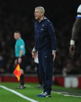 Arsenal V Newcastle United 2015-16 Prints: Arsene Wenger and Arsenal Face Newcastle United in Premier League Showdown (2015-16)
