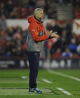 Nottingham Forest V Arsenal EPL Cup 3rd Round 2016-17 Prints: Arsene Wenger and Arsenal Face Nottingham Forest in EFL Cup Third Round, 2016-17