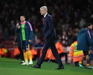 Arsenal V Atletico Madrid 2017-18 Prints: Arsene Wenger and Arsenal Face Off Against Atletico Madrid in Europa League Semi-Final