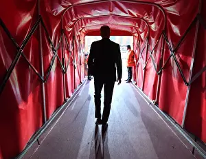 Arsenal V Atletico Madrid 2017-18 Prints: Arsene Wenger and Arsenal Face Off Against Atletico Madrid in Europa League Semi-Final Showdown