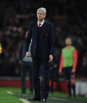Images Dated 20th October 2015: Arsene Wenger and Arsenal Face Off Against Bayern Munich in Champions League Showdown