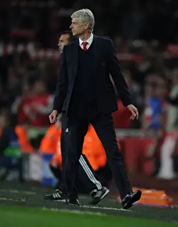 Arsenal V Bayern Munich 2015/16 Prints: Arsene Wenger and Arsenal Face Off Against Bayern Munich in Champions League Battle