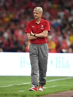 Arsenal V Chelsea - Pre Season 2017-18 Prints: Arsene Wenger and Arsenal Face Off Against Chelsea in Beijing Pre-Season Clash