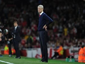 Images Dated 24th September 2016: Arsene Wenger and Arsenal Face Off Against Chelsea in Premier League Clash (2016-17)