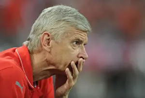 Arsene Wenger and Arsenal Face Off Against Everton in the 2015 Barclays Asia Trophy, Singapore