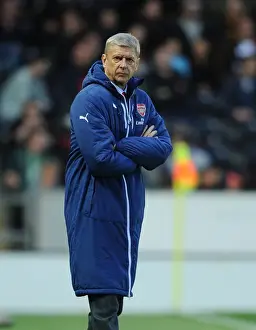 Hull City V Arsenal 2014/15 Prints: Arsene Wenger and Arsenal Face Off Against Hull City in 2014/15 Premier League Clash