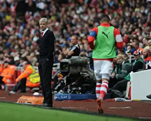 Arsenal V West Bromwich Albion 2014/15 Prints: Arsene Wenger and Arsenal Face Off Against West Bromwich Albion in Premier League Showdown (2014/15)