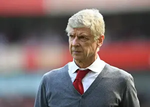Arsenal V West Ham United 2017-18 Prints: Arsene Wenger and Arsenal Face Off Against West Ham United in Premier League (2017-18)