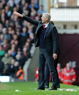 West Ham United V Arsenal 2015-16 Prints: Arsene Wenger and Arsenal Face Off Against West Ham United in Premier League Showdown (2015-16)