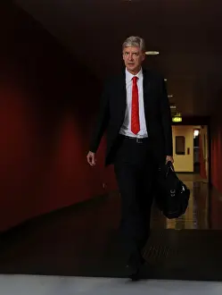 Arsenal V Galatasaray 2014/15 Champions League Prints: Arsene Wenger, Arsenal FC: Pre-Match Press Conference - Arsenal vs