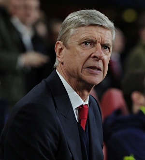 Arsenal V Bayern Munich 2016-17 Prints: Arsene Wenger: Arsenal FC vs. FC Bayern Munich